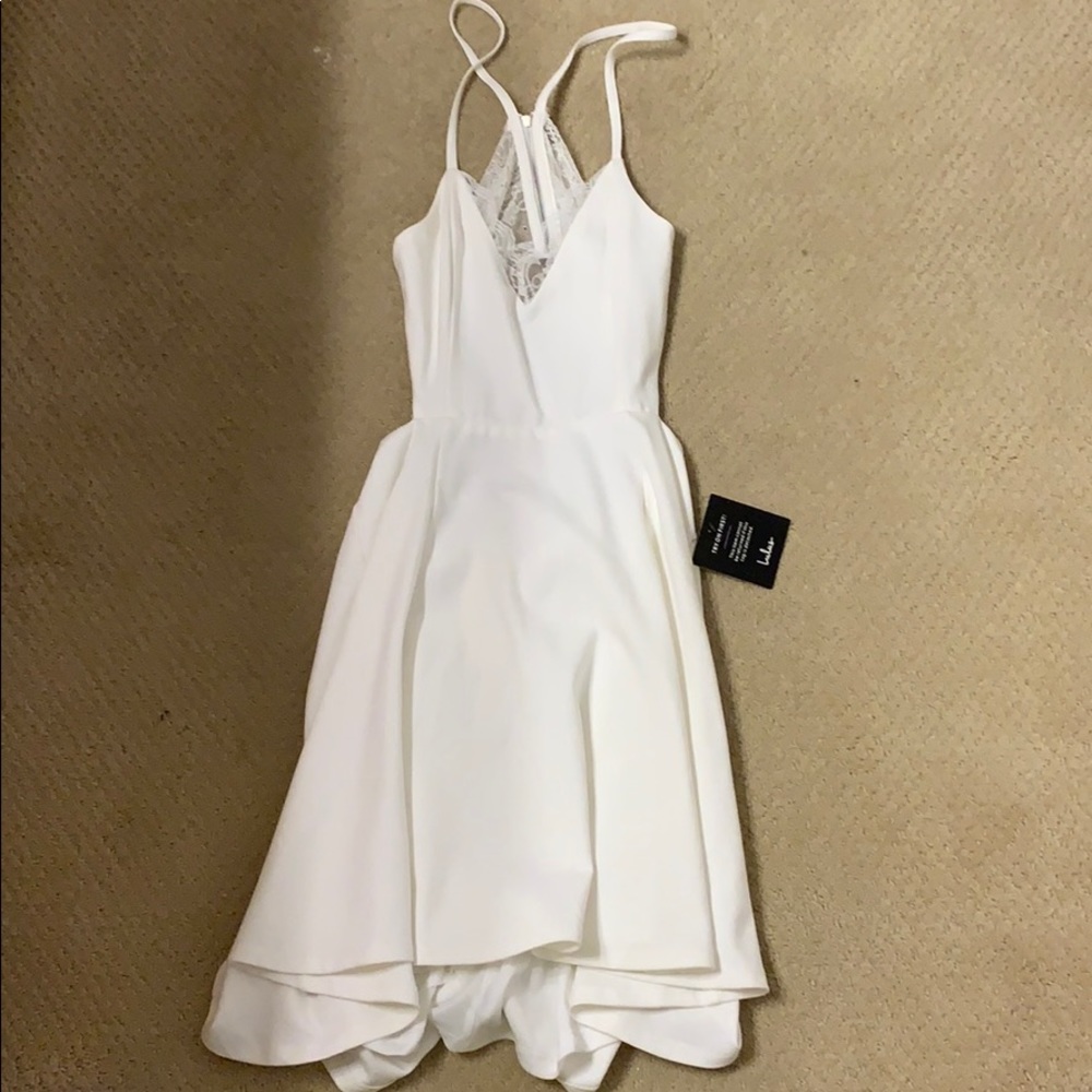 Lulus white dress